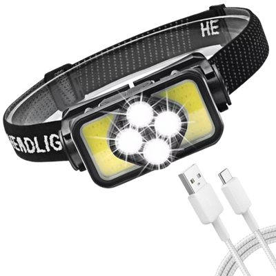 Exortus® Oplaadbare LED Hoofdlamp - Exortus-Outdoor