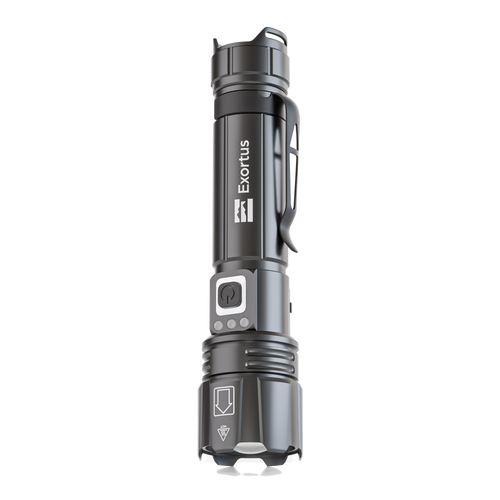 Exortus® - Oplaadbare LED Zaklamp - 1500 Lumen